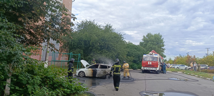 Машину девчонки жалко, конечно. Затоталена в хлам.