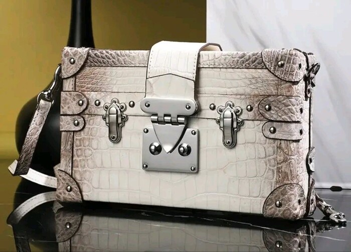 сумка, которую он скинул как результат. Мне кажется такое фото мог и мастер в китае ему дать