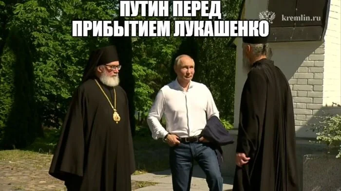 Putin and President of the Republic of Belarus Alexander Lukashenko visited the Spaso-Preobrazhensky Valaam Stavropegic Monastery - news, Politics, Russia, Republic of Belarus, Vladimir Putin, Alexander Lukashenko, Religion, Monastery, Valaam Monastery, Church, Service, Society, Kremlin, Kremlinru, Карелия, Video, Video VK, Telegram (link)