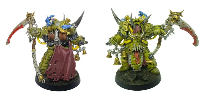 Bodyguards of the Death Shroud - Warhammer 40k, Warhammer, Painting miniatures, Death guard, Wh Art, Wh miniatures