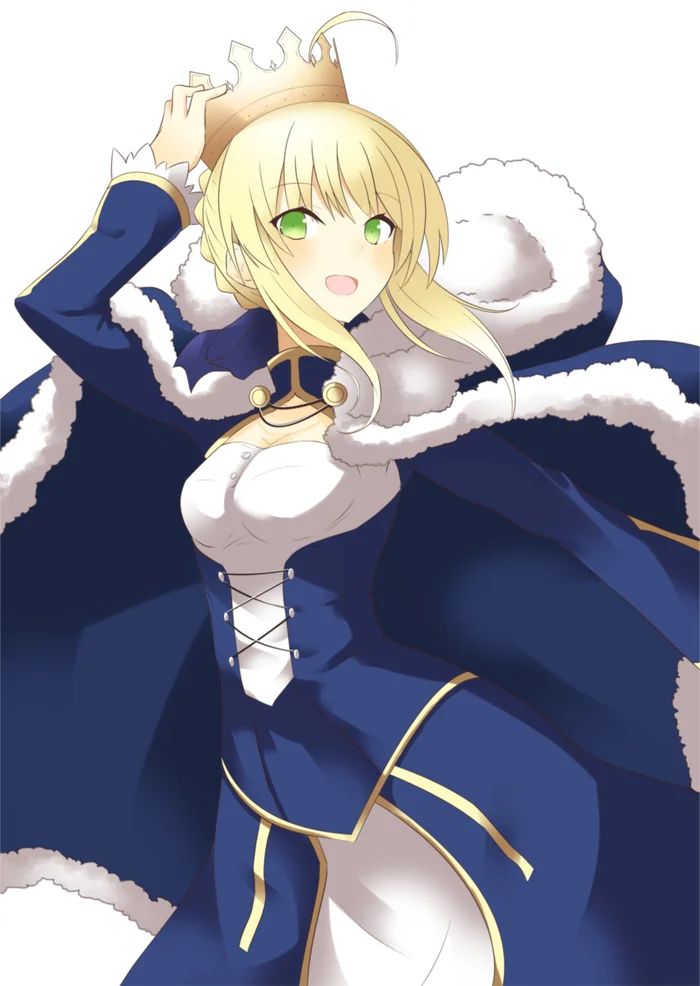 Glutton Saber - Anime, Anime art, Fate, Fate-stay night, Saber, Artoria pendragon