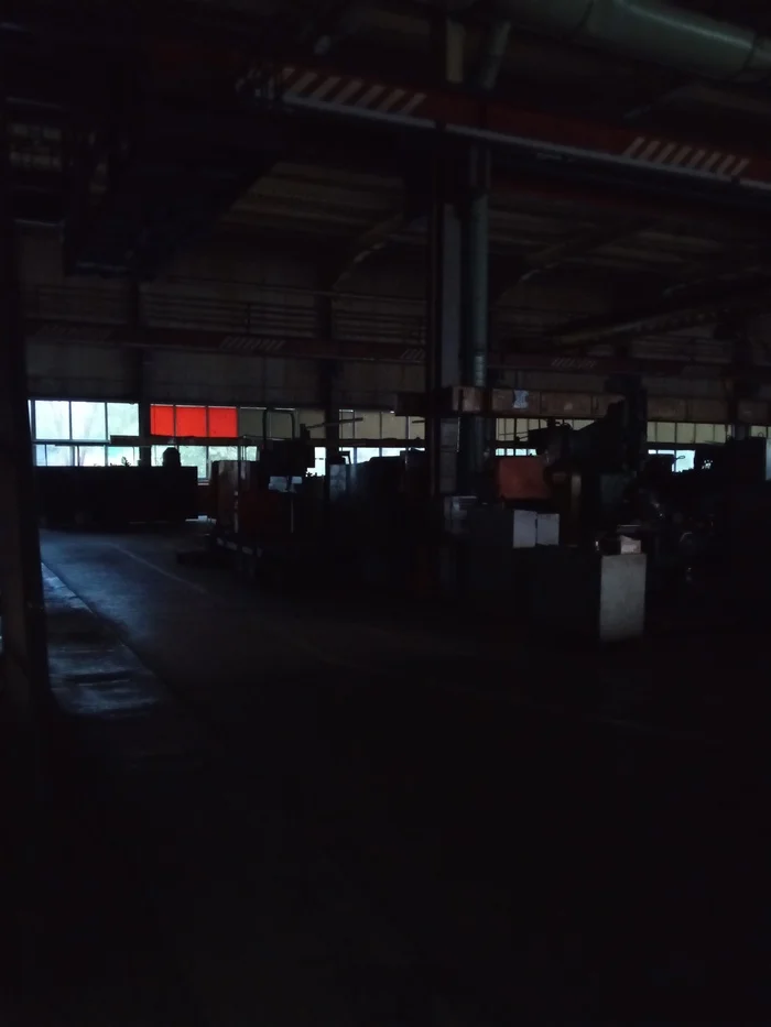The plant goes to sleep, the night shift wakes up!!! - Longpost, The photo, My, Factory, Metalworking