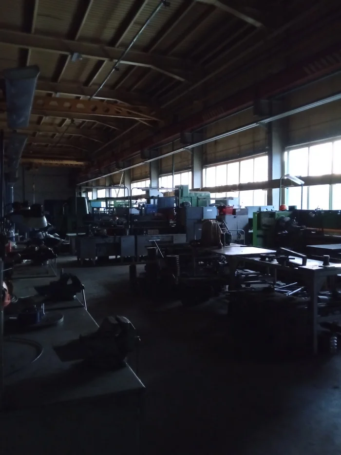 The plant goes to sleep, the night shift wakes up!!! - Longpost, The photo, My, Factory, Metalworking