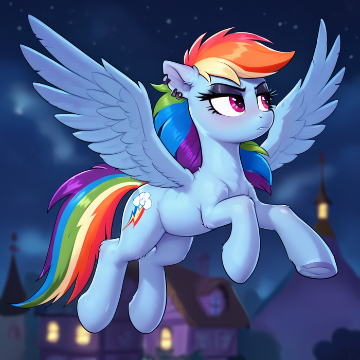    !  , My Little Pony, Ponyart, Twilight Sparkle, Rainbow Dash, 