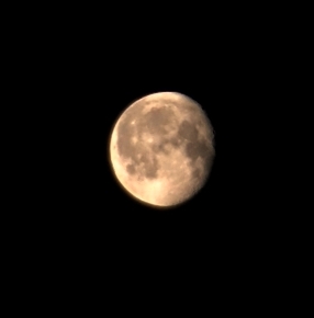 Moon. 07/23/2024. Sykt - My, moon, Starry sky, Mobile photography