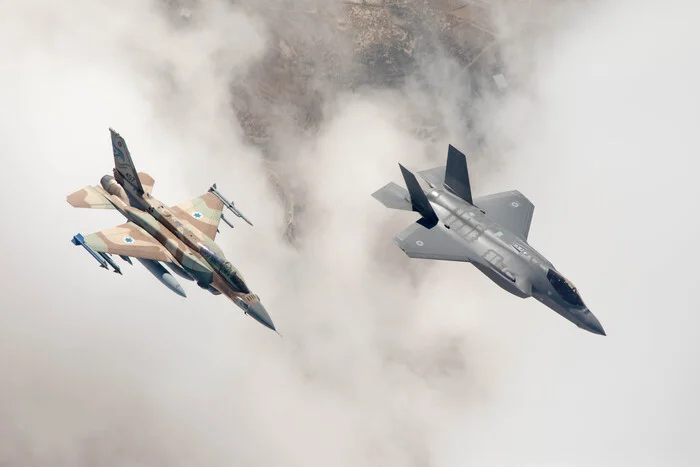 Sky, airplanes, beauty - Israel, Israeli Army, Airplane, The photo, Longpost