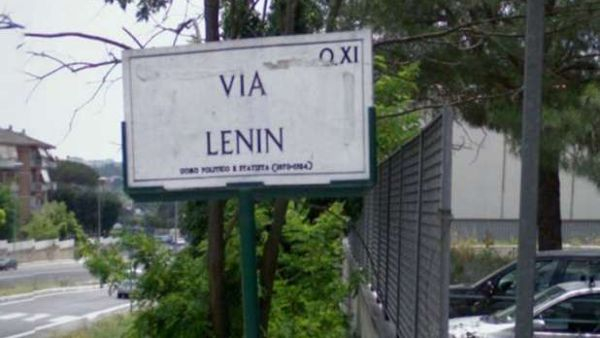 Ленин живее всех живых, а Сталинград держит оборону - Моё, Политика, Европа, Италия, Ленин, Коммунизм, Переименование, Улица, Запад, Длиннопост