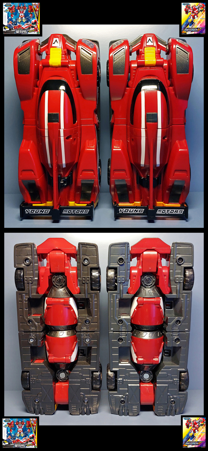 Спиди: слева - "Lemao-ACG", справа - "Young Toys"