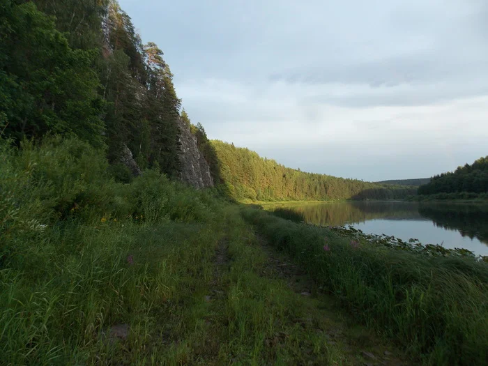 Chusovaya. Sunset - My, Chusovaya River, Ural, Sunset, Nature, Landscape, The photo