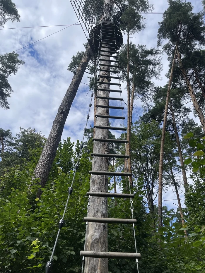 Nordway Park in Razdolie Park is the best ropes course in the nearest Moscow region - My, The park, Expanse, Longpost