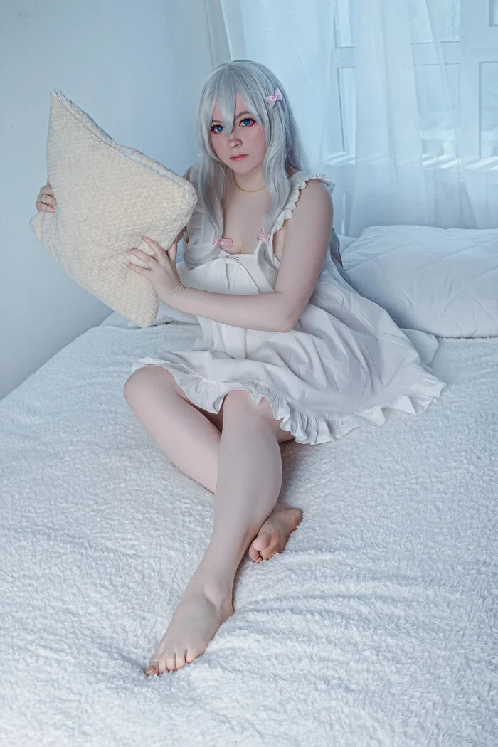 Sagiri | eromanga sensei - My, Costume, Cosplayers, The photo, Cosplay, Izumi sagiri, Eromanga-Sensei, Eromanga, PHOTOSESSION, Pajamas