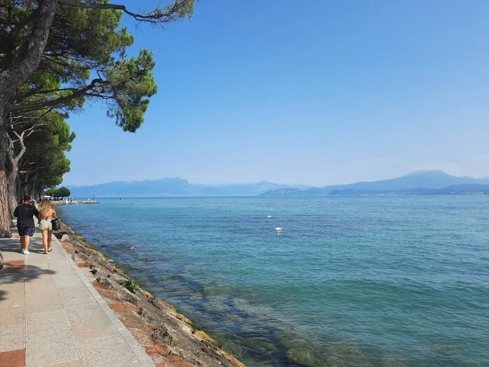 Saturday morning at Garda - My, Italy, Relaxation, Camping, Landscape, Summer, The photo