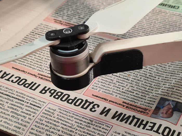 Сразу же вылечил и проверил леталку. Порядок.