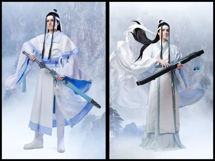 Lan Zhan. Making a costume - My, Costume, Needlework, Cosplay, Cosplayers, Master of the Devil's Cult, Lan Wangji, Longpost, The photo, Process, Craft