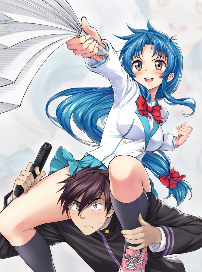 ",   !" , Anime Art, Chidori Kaname, Full Metal Panic