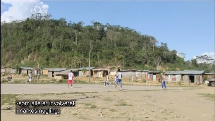 Типичная деревушка в джунглях