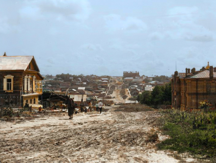 Хабаровск в конце XIX – начале XX веков. 20 раскрашенных фотографии времен Российской Империи Историческое фото, История города, Старое фото, Краеведение, Колоризация, Хабаровск, Дальний Восток, 19 век, 20 век, Российская империя, Длиннопост