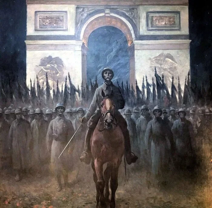 Is this what they died for? - France, World War I, Repeat, Painting, Triumphal Arch