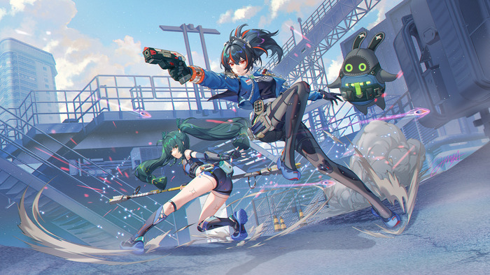     , Anime Art, Zenless Zone Zero, Zhu Yuan (zzz),   , Qingyi (zzz)