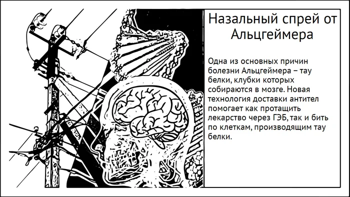 Nasal spray for Alzheimer's and nootropic effect - My, Research, The science, Brain, Nauchpop, Scientists, Tau, Alois Alzheimer, Nootropics, Alzheimer's disease, Longpost