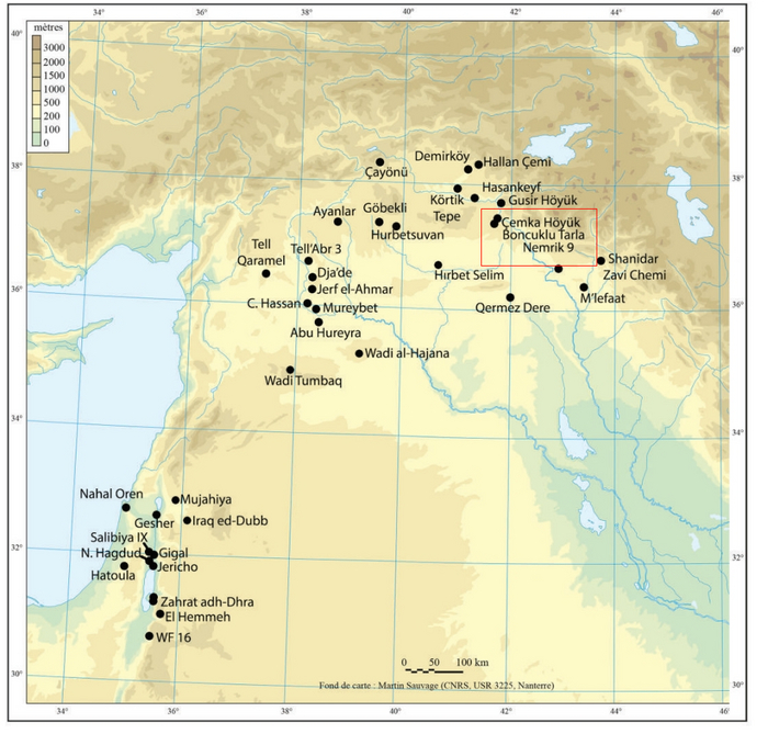 Чемка-Хююк на карте.