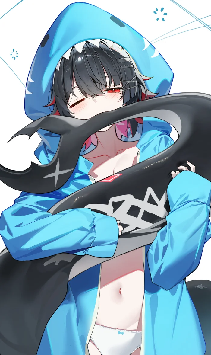 Shark - Anime art, Anime, Zenless Zone Zero, Ellen Joe (zzz), Tail