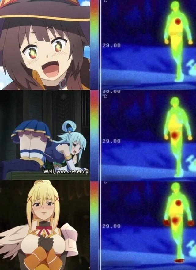 Large selection of Konosuba memes - Anime memes, Anime, Picture with text, Konosuba, Longpost