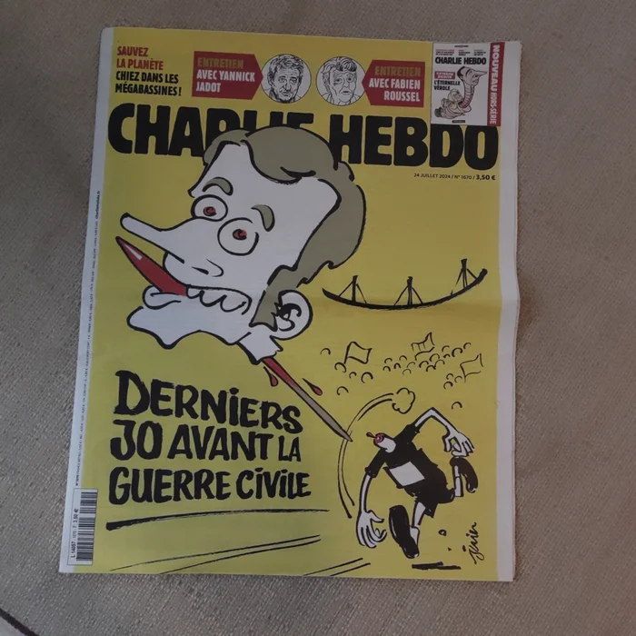 Charlie Hebdo - news, Charlie hebdo, France, Emmanuel Macron, Politics, Joe Biden, Olympic Games, Longpost