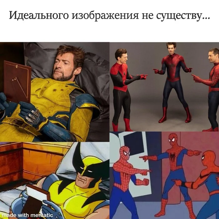 Now you've seen everything - Picture with text, Memes, Wolverine (X-Men), Spiderman