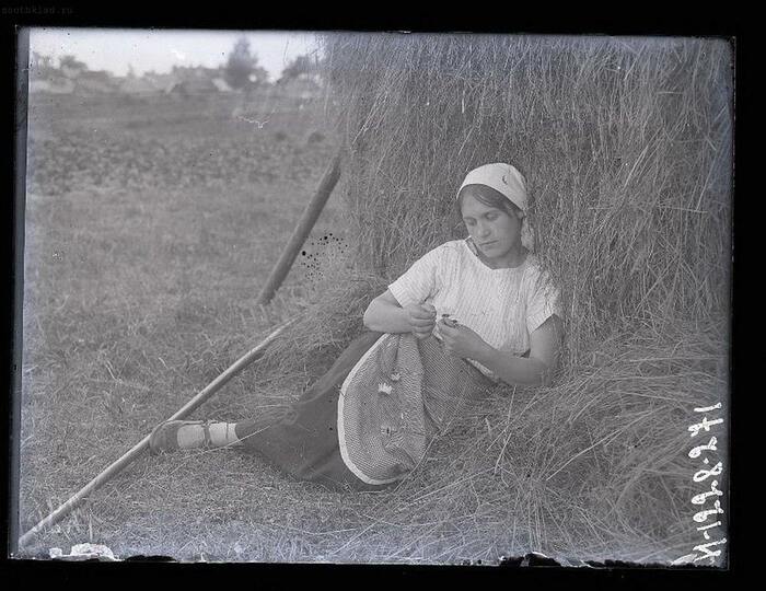 Жители русских сёл и деревень Ленинградской губернии 1925-1926 - СССР, Черно-белое фото, Длиннопост