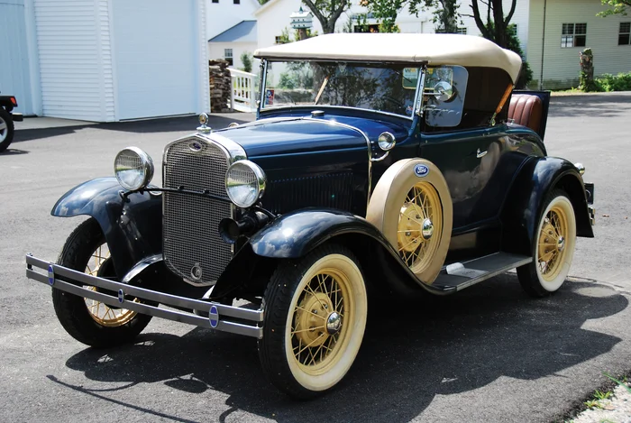 Ford Model A Deluxe Roadster - Ретроавтомобиль, История автомобилей, 1930, Ford, Длиннопост