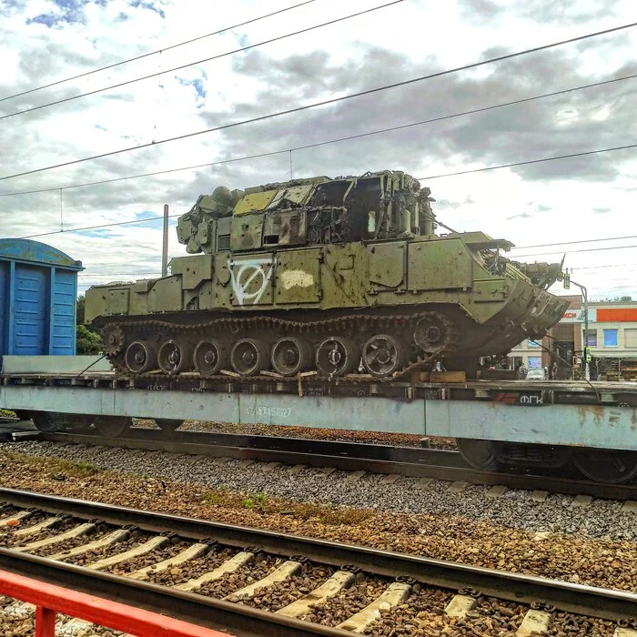 What kind of identification mark is this? - Railway, Moscow region, Special operation, Military equipment, Question