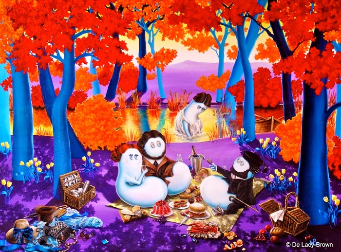 Миленько, мне понравилась картина Nicholas De Lacy-Brown