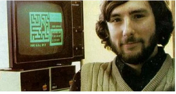 David Mullich собственной персоной. Еще молодой.