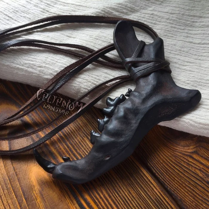 Amulet of Solas - My, Dragon age, Solas, Лепка, Resin casting, Polyurethane, Polymer clay, Dragon age inquisition, Longpost