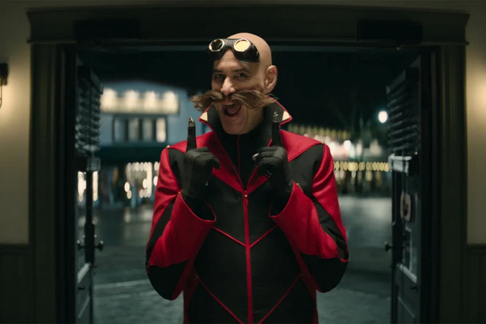 Кадр из фильма «Соник в кино»