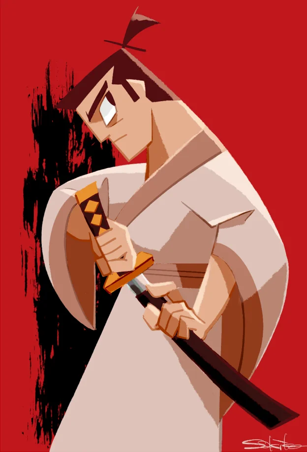 Самурай Джек: Автор Sakiko Gekiama! - Samurai Jack, Арт, Джек