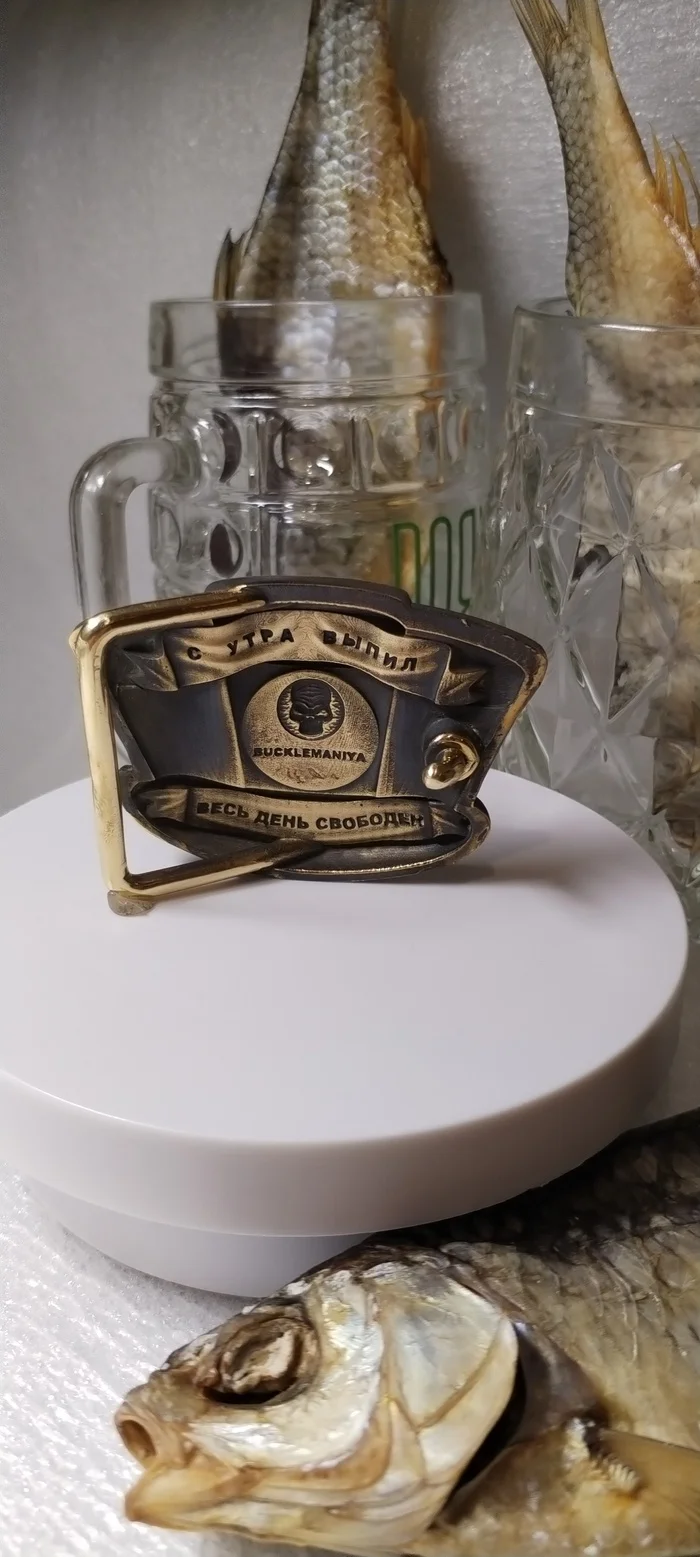 Mom, I can't drink anymore - My, Buckle, Belt, Needlework without process, Artistic casting, Bronze, Faceted glass, Cucumbers, Alcohol, Alcoholism, Humor, Advertising, No rating, Video, Vertical video, Longpost