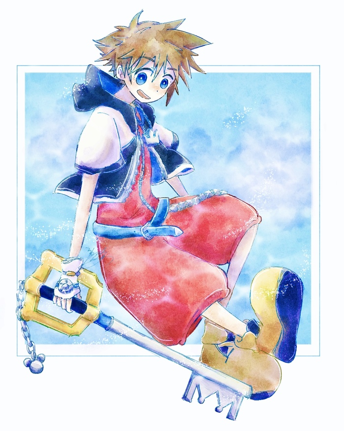   Kingdom Hearts:  @Nase_yry Sora (Kingdom Hearts), Kingdom Hearts, 