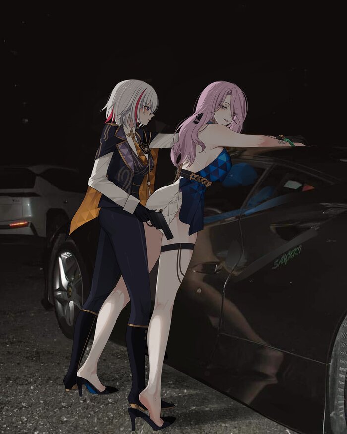  ! , Anime Art, Honkai: Star Rail, Topaz (Honkai: Star Rail), Jade (Honkai: Star Rail)
