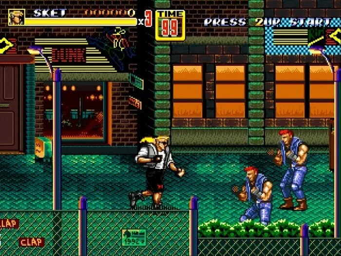 Streets of Rage X Comix Zone - Ретро-Игры, Онлайн-Игры, Carter54, Браузерные игры, Comix Zone, Streets of Rage, Кроссовер