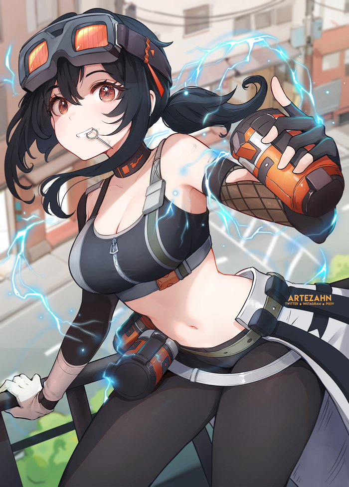   ... Anime Art, , Zenless Zone Zero, Grace Howard (zzz), Twitter ()