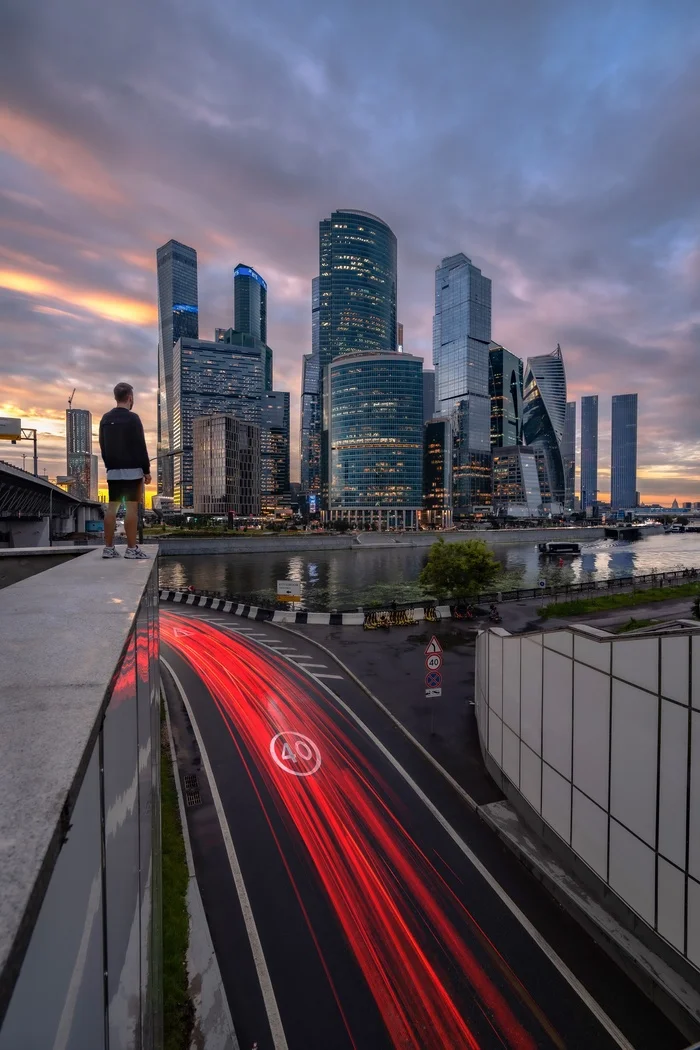 Набережная Тараса Шевченко - Моё, Москва, Архитектура, Фотография, Город, Красота