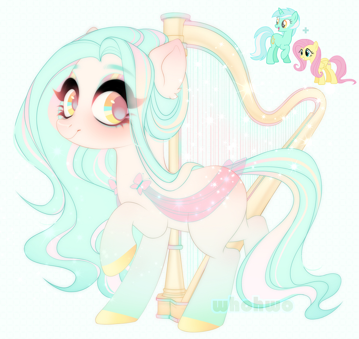 -! My Little Pony, Lyra Heartstrings, Fluttershy, 