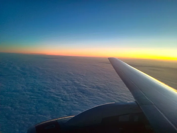 Air sunrises and air sunsets - My, Aviation, Flight, Sunrises and sunsets, Longpost