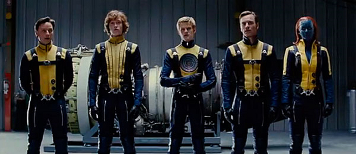 Первые Люди Икс: Чарльз Ксавьер, Баньши, Хэвок, Магнето и Мистик