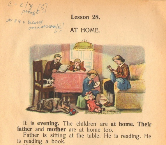 Учебник английского 1953 года как зеркало советской                           действительности... - Иностранные языки, СССР, Изучаем английский, Английский язык, Учебник, 50-е, Лингвистика, Образование, Книги, Истории из жизни, Фотография, Длиннопост