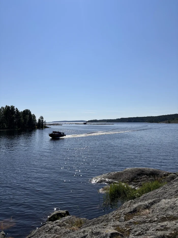 Karelia - My, Карелия, Ruskeala, Nature, Taiga, Ladoga, Longpost