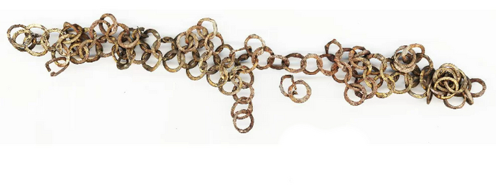 Фрагмент кольчуги. XIII в.- первая половина XIV в.