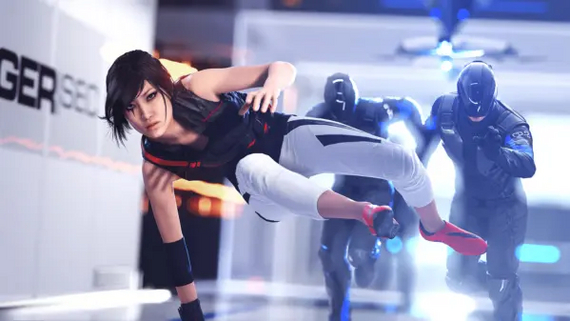 Mirror's Edge Catalyst review: Divergent from the world of video games - Mirrors edge, Mirrors Edge Catalyst, Overview, Opinion, Game Reviews, Parkour, Action, First person, Computer games, GIF, Video, Youtube, Soundless, Longpost